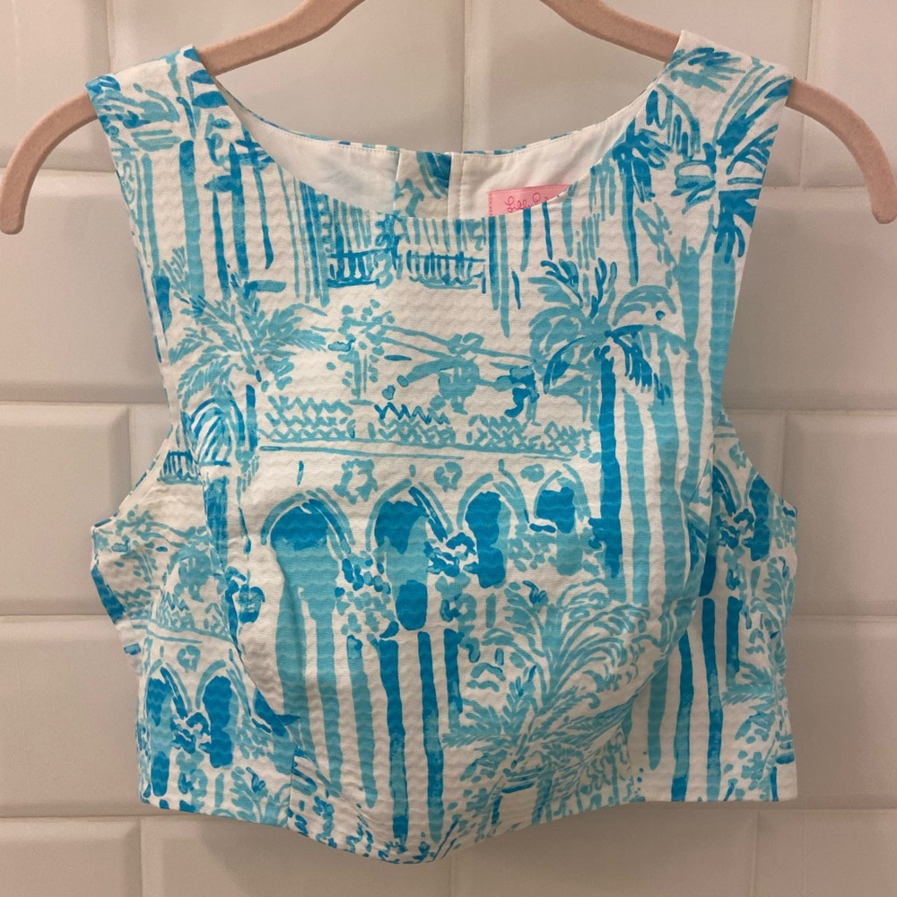 Lily Pulitzer cropped tank top